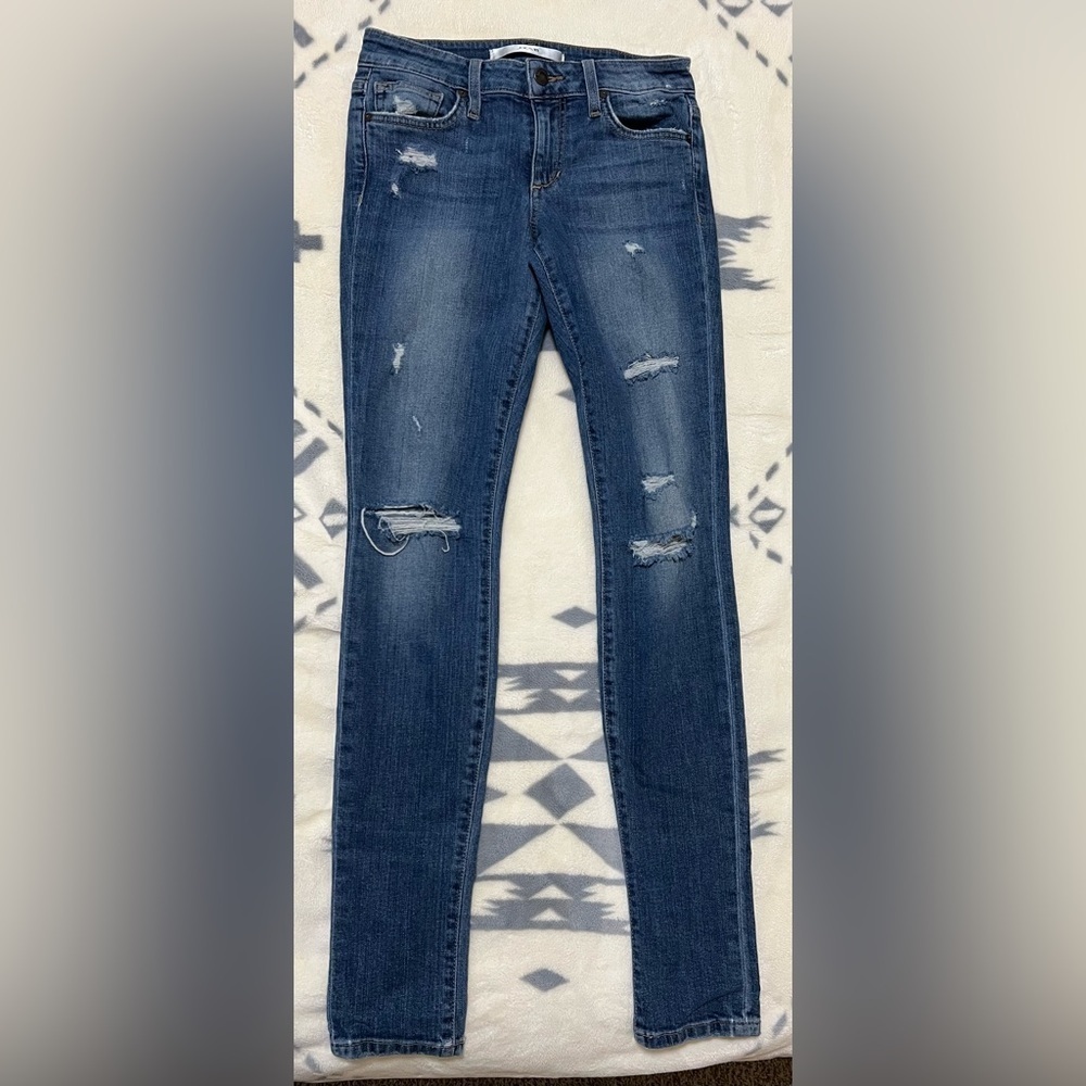 Joe’s Ripped Blue Jeans